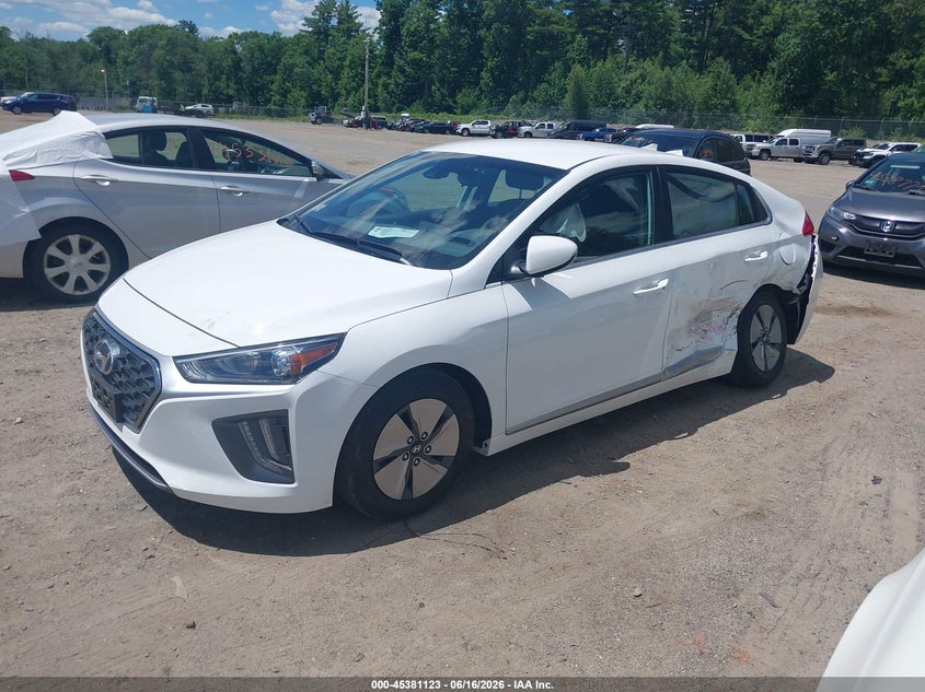 2021 Hyundai Ioniq VIN KMHC75LC3MU260768 IAAI salvage auction — LEFT SIDE, Salvage (Massachusetts), sold $1,050 on 2026-07-24 (photo 2)
