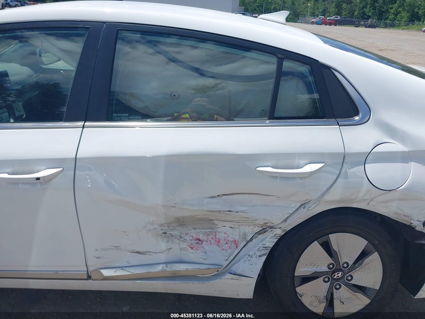 2021 Hyundai Ioniq VIN KMHC75LC3MU260768 IAAI salvage auction — LEFT SIDE, Salvage (Massachusetts), sold $1,050 on 2026-07-24 (photo 6)