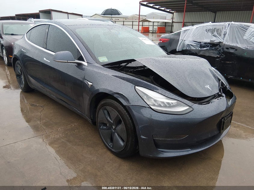 2020 Tesla Model 3 VIN 5YJ3E1EA4LF658223 IAAI salvage auction — FRONT END, Original (Texas), sold $6,200 on 2026-07-23 (photo 1)