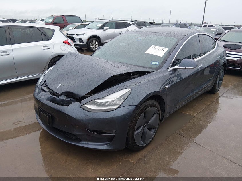 2020 Tesla Model 3 VIN 5YJ3E1EA4LF658223 IAAI salvage auction — FRONT END, Original (Texas), sold $6,200 on 2026-07-23 (photo 2)