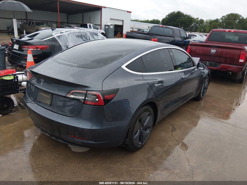 2020 Tesla Model 3 VIN 5YJ3E1EA4LF658223 IAAI salvage auction — FRONT END, Original (Texas), sold $6,200 on 2026-07-23 (photo 4)