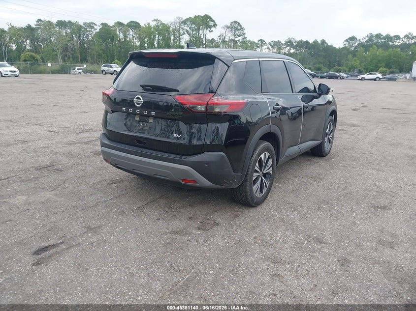 2021 Nissan Rogue VIN JN8AT3BA8MW007336 IAAI salvage auction — FRONT END, Rebuildable (Florida), sold $5,400 on 2026-07-07 (photo 4)