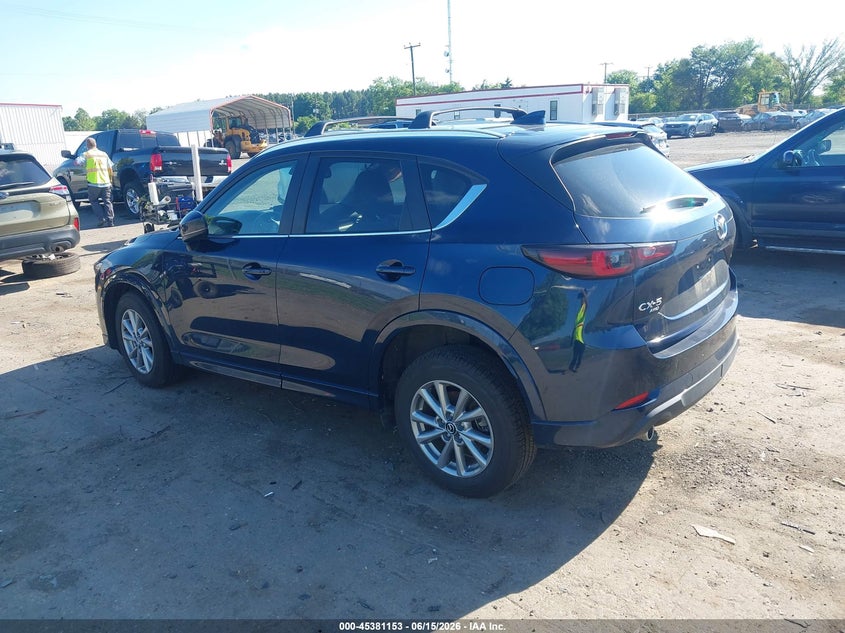 2025 Mazda Cx-5 VIN JM3KFBCM5S0729073 IAAI salvage auction — RIGHT FRONT, Salvage Title, sold $2,850 on 2026-07-28 (photo 3)