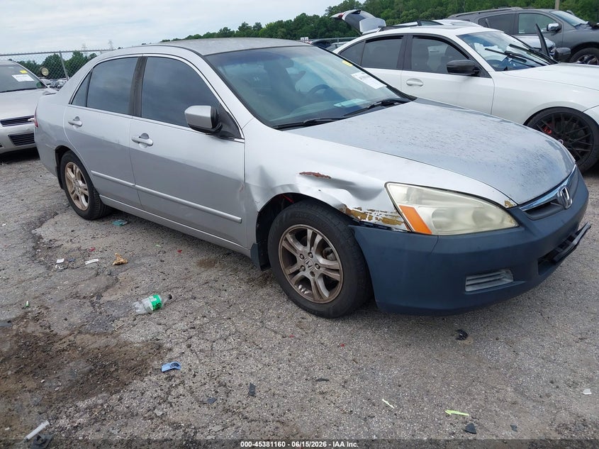 2007 Honda Accord VIN JHMCM56317C016568 IAAI salvage auction — RIGHT FRONT, Salvage (Georgia), sold $25 on 2026-07-29 (photo 1)