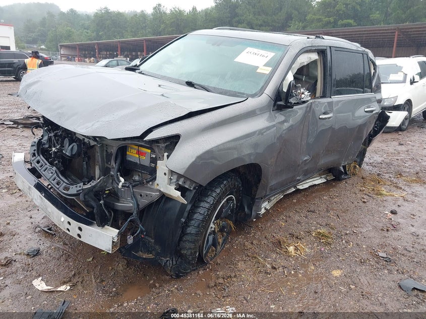 2010 Lexus Gx 460 VIN JTJBM7FX8A5016653 IAAI salvage auction — FRONT & REAR, Salvage (Alabama), sold $4,500 on 2026-07-15 (photo 2)