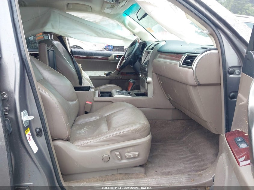 2010 Lexus Gx 460 VIN JTJBM7FX8A5016653 IAAI salvage auction — FRONT & REAR, Salvage (Alabama), sold $4,500 on 2026-07-15 (photo 5)