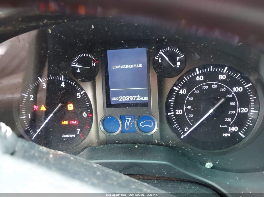 2010 Lexus Gx 460 VIN JTJBM7FX8A5016653 IAAI salvage auction — FRONT & REAR, Salvage (Alabama), sold $4,500 on 2026-07-15 (photo 7)