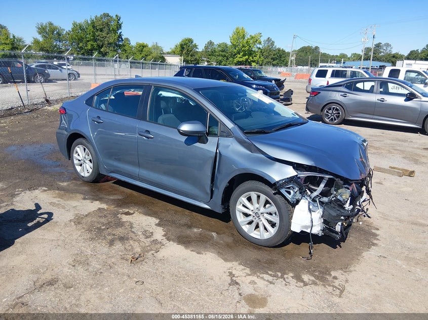 2025 Toyota Corolla VIN 5YFB4MDE5SP291999 IAAI salvage auction — FRONT END, Salvage (Virginia), sold $3,150 on 2026-07-09 (photo 1)