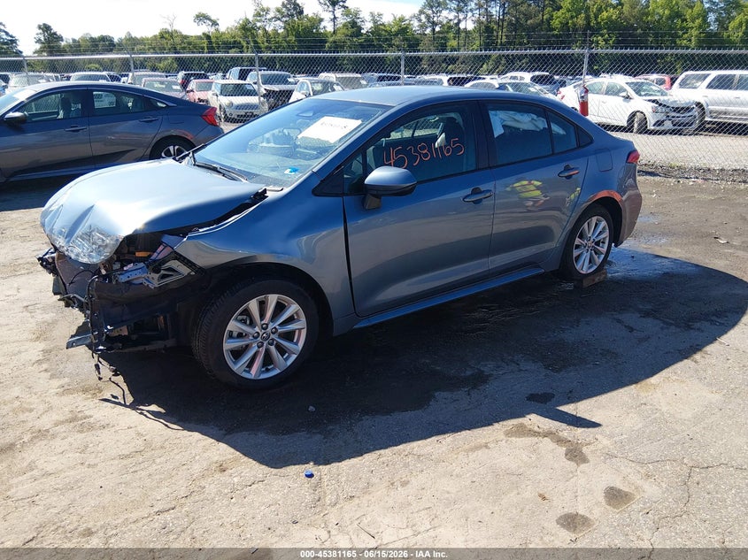 2025 Toyota Corolla VIN 5YFB4MDE5SP291999 IAAI salvage auction — FRONT END, Salvage (Virginia), sold $3,150 on 2026-07-09 (photo 2)