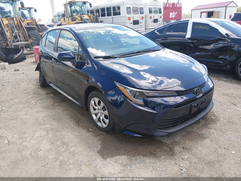 2026 Toyota Corolla VIN 5YFB4MDE8TP363716 IAAI salvage auction — FRONT & REAR, Salvage Title, sold $3,950 on 2026-08-02 (photo 1)