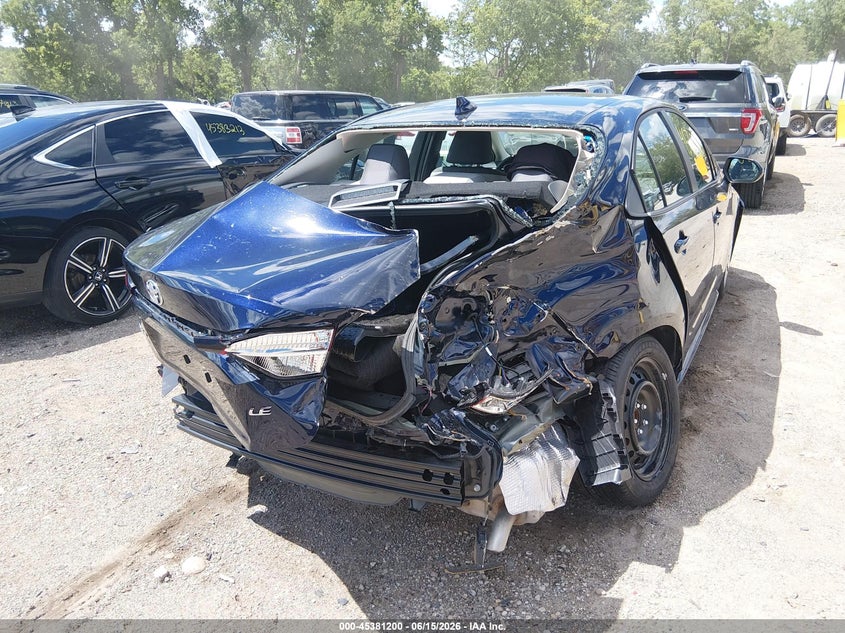 2026 Toyota Corolla VIN 5YFB4MDE8TP363716 IAAI salvage auction — FRONT & REAR, Salvage Title, sold $3,950 on 2026-08-02 (photo 6)