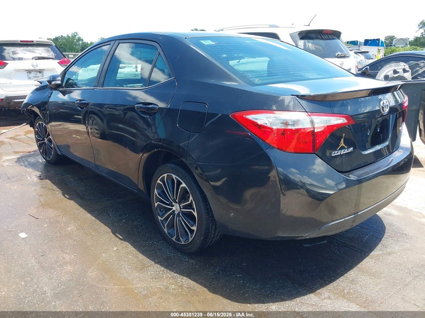 2014 Toyota Corolla VIN 2T1BURHE6EC143887 IAAI salvage auction — FRONT END, Salvage (North Carolina), sold $1,350 on 2026-07-09 (photo 3)