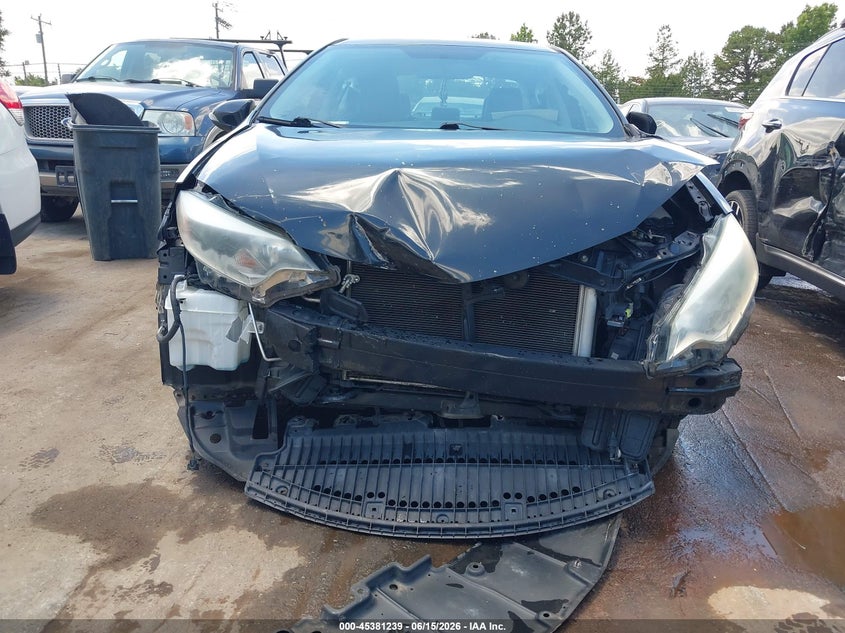 2014 Toyota Corolla VIN 2T1BURHE6EC143887 IAAI salvage auction — FRONT END, Salvage (North Carolina), sold $1,350 on 2026-07-09 (photo 6)