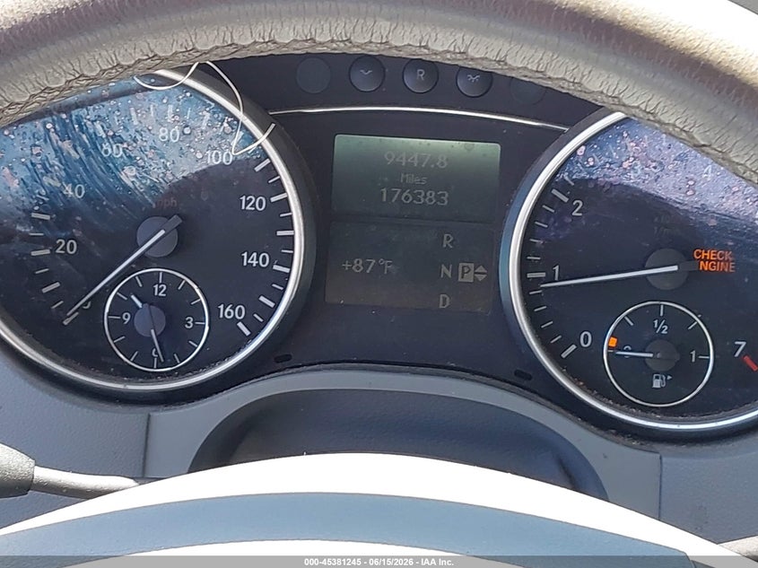 2008 Mercedes-benz Ml-class VIN 4JGBB86E08A402106 IAAI salvage auction — NORMAL WEAR, Clear (Tennessee), sold $250 on 2026-07-09 (photo 7)