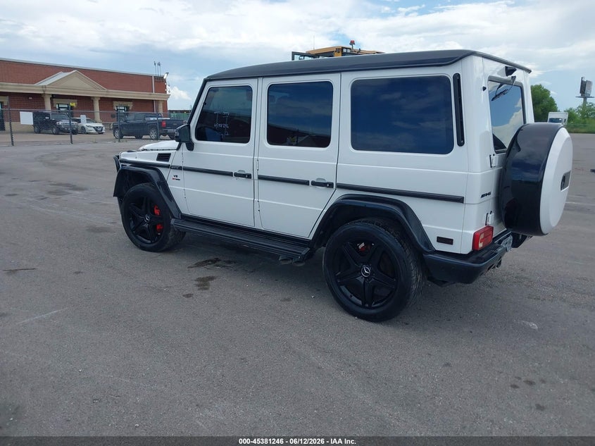 2018 Mercedes-benz G-klasse VIN WDCYC7DHXJX287983 IAAI salvage auction — FRONT END, Salvage (Louisiana), sold $33,250 on 2026-07-13 (photo 3)