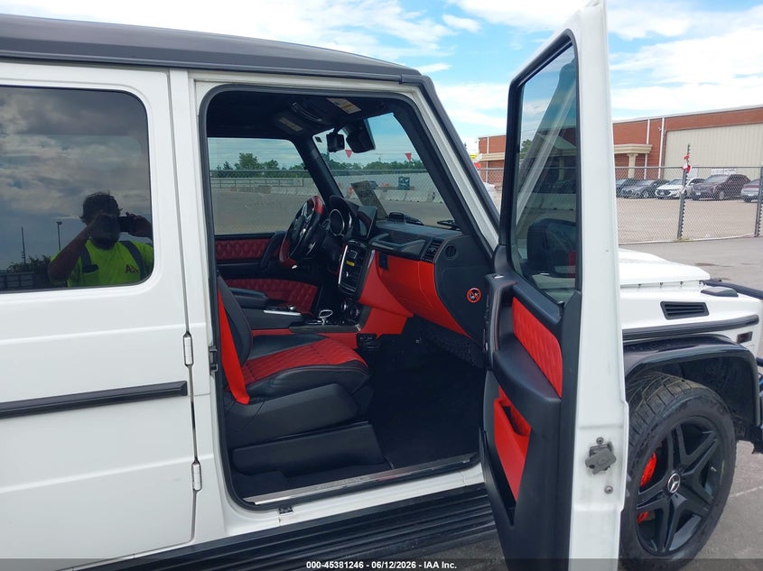 2018 Mercedes-benz G-klasse VIN WDCYC7DHXJX287983 IAAI salvage auction — FRONT END, Salvage (Louisiana), sold $33,250 on 2026-07-13 (photo 5)