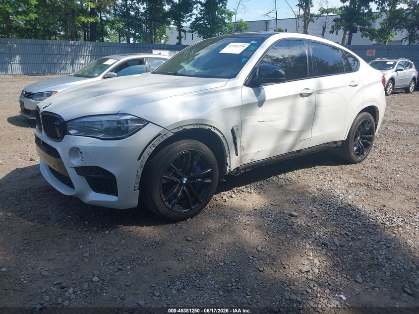 2016 BMW X6 m VIN 5YMKW8C53G0R43093 IAAI salvage auction — LEFT & RIGHT, Salvage (New Jersey), sold $1,600 on 2026-07-29 (photo 2)