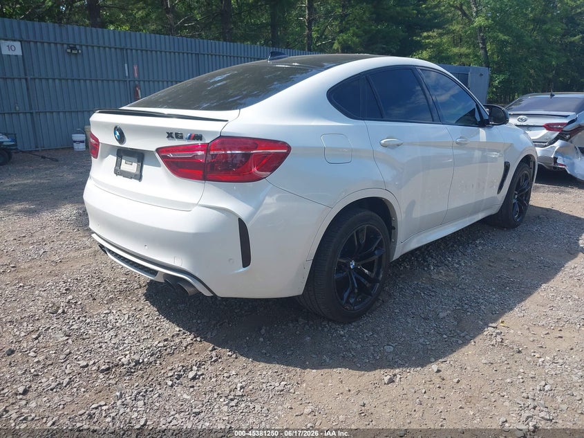 2016 BMW X6 m VIN 5YMKW8C53G0R43093 IAAI salvage auction — LEFT & RIGHT, Salvage (New Jersey), sold $1,600 on 2026-07-29 (photo 4)