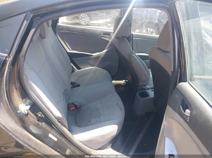 2017 Hyundai Accent VIN KMHCT4AE7HU321099 IAAI salvage auction — FRONT END, Salvage - Greater Than 75% (Maryland), sold $500 on 2026-07-11 (photo 8)