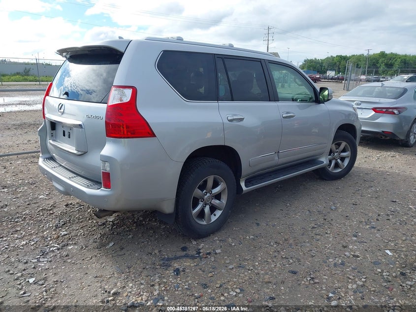 2013 Lexus Gx VIN JTJJM7FX2D5059398 IAAI salvage auction — FRONT END, Salvage Title, sold $8,100 on 2026-07-23 (photo 4)