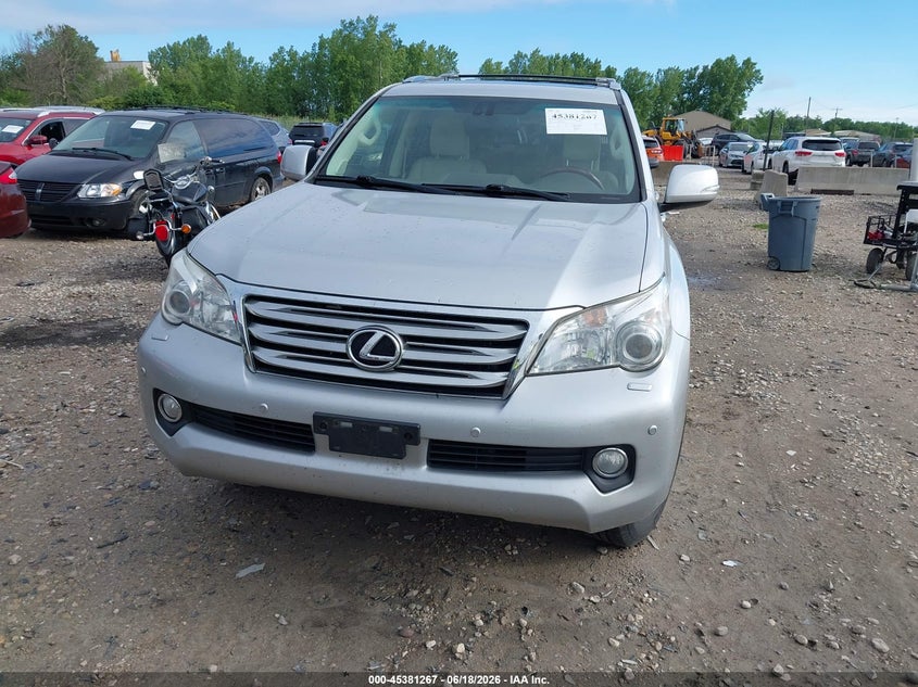 2013 Lexus Gx VIN JTJJM7FX2D5059398 IAAI salvage auction — FRONT END, Salvage Title, sold $8,100 on 2026-07-23 (photo 6)