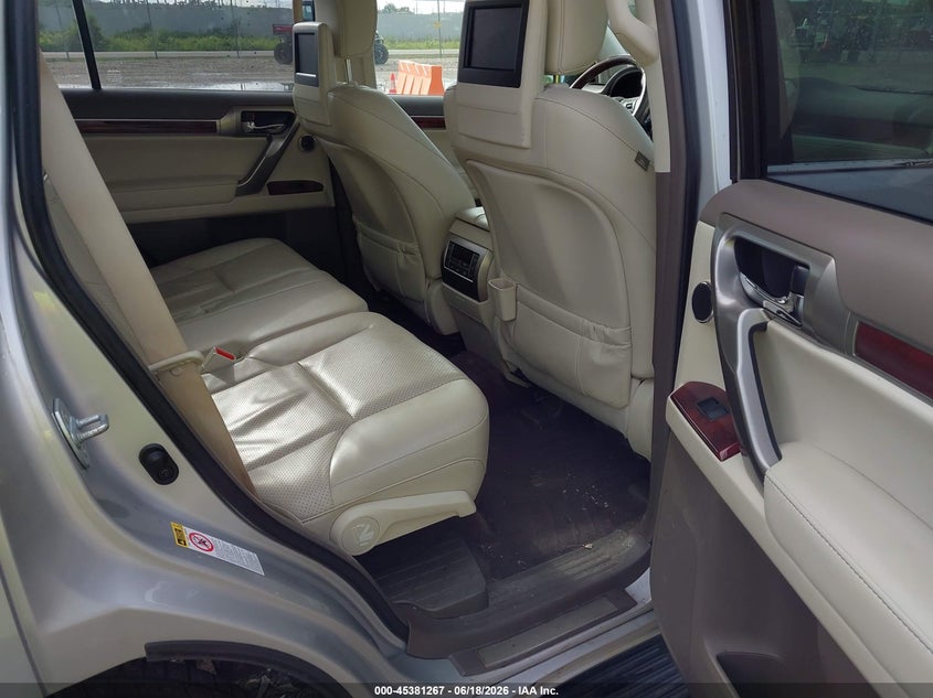 2013 Lexus Gx VIN JTJJM7FX2D5059398 IAAI salvage auction — FRONT END, Salvage Title, sold $8,100 on 2026-07-23 (photo 8)