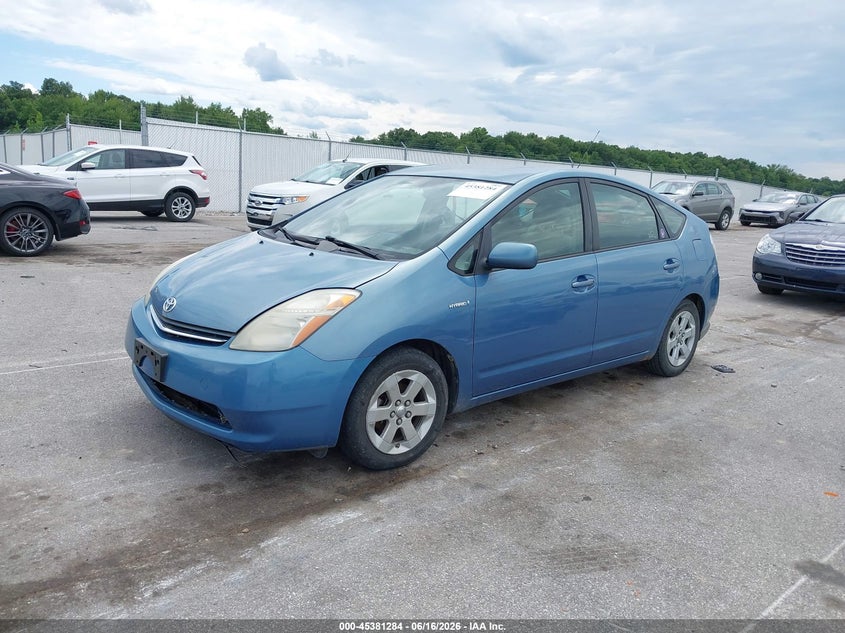 2008 Toyota Prius VIN JTDKB20U887768765 IAAI salvage auction — FRONT END, Salvage (Indiana), sold $300 on 2026-07-11 (photo 2)