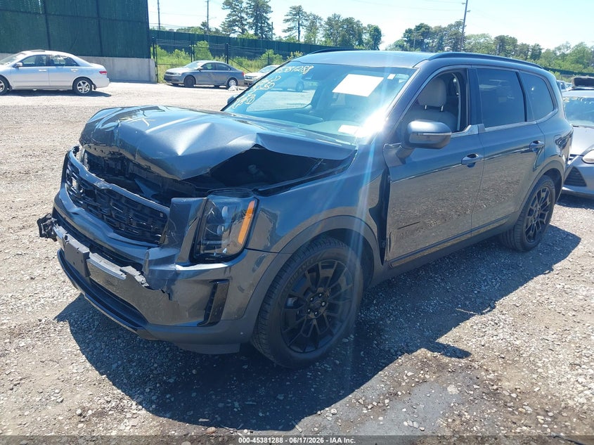 2021 Kia Telluride VIN 5XYP3DHC5MG101871 IAAI salvage auction — FRONT END, Salvage Title, sold $4,850 on 2026-07-26 (photo 2)
