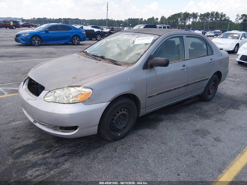 2006 Toyota Corolla VIN JTDBR32E860096476 IAAI salvage auction — NORMAL WEAR, Clear (South Carolina), sold $300 on 2026-07-22 (photo 2)