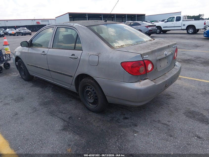 2006 Toyota Corolla VIN JTDBR32E860096476 IAAI salvage auction — NORMAL WEAR, Clear (South Carolina), sold $300 on 2026-07-22 (photo 3)
