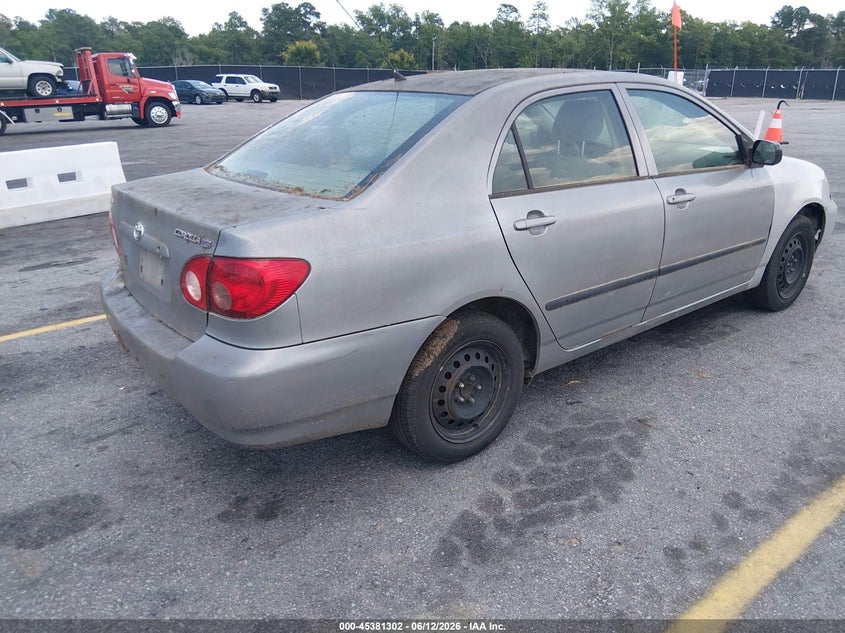 2006 Toyota Corolla VIN JTDBR32E860096476 IAAI salvage auction — NORMAL WEAR, Clear (South Carolina), sold $300 on 2026-07-22 (photo 4)