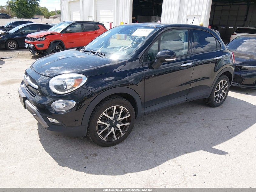 2016 Fiat 500x VIN ZFBCFYET8GP431719 IAAI salvage auction — ALL OVER, Salvage (Illinois), sold $975 on 2026-08-01 (photo 2)