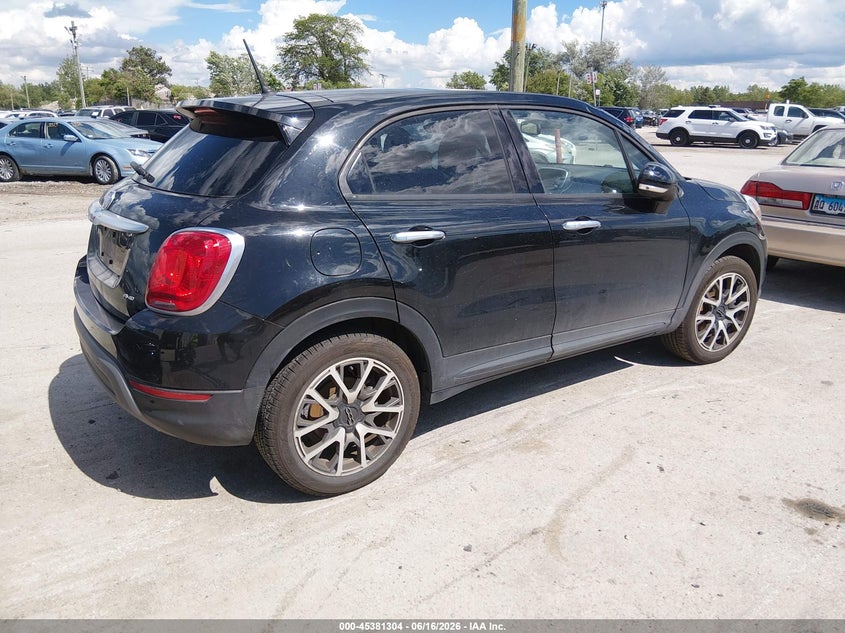 2016 Fiat 500x VIN ZFBCFYET8GP431719 IAAI salvage auction — ALL OVER, Salvage (Illinois), sold $975 on 2026-08-01 (photo 4)