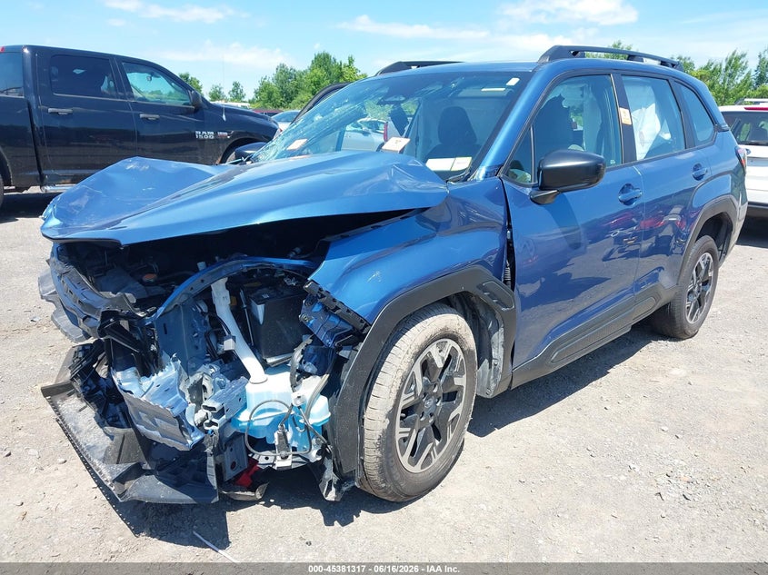 2025 Subaru Forester VIN JF2SLDAC7SH505958 IAAI salvage auction — BIO HAZARD, Mv-907A (New York), sold $2,200 on 2026-07-23 (photo 2)