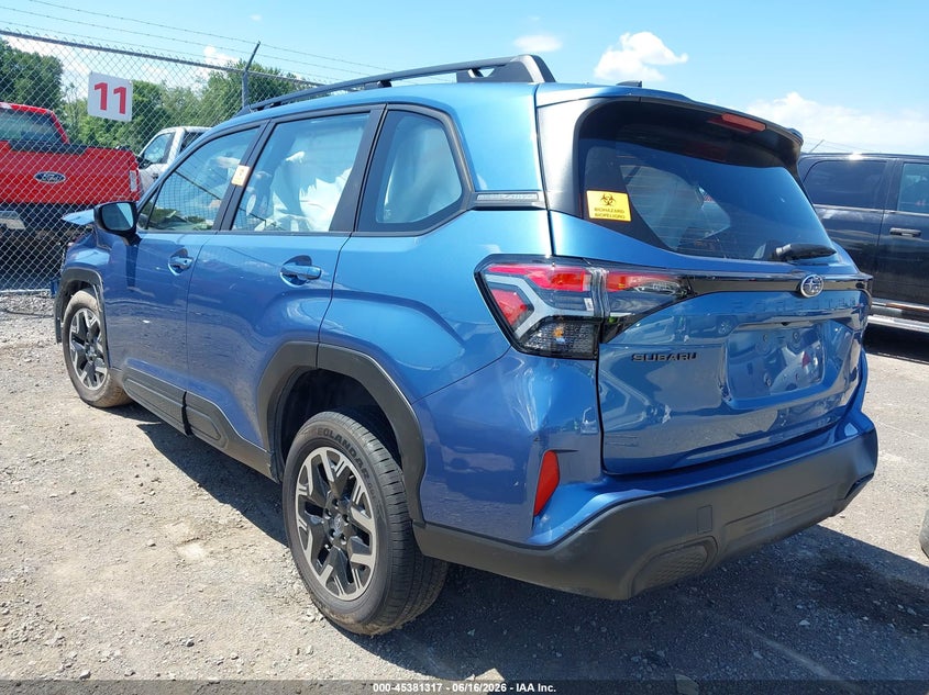 2025 Subaru Forester VIN JF2SLDAC7SH505958 IAAI salvage auction — BIO HAZARD, Mv-907A (New York), sold $2,200 on 2026-07-23 (photo 3)