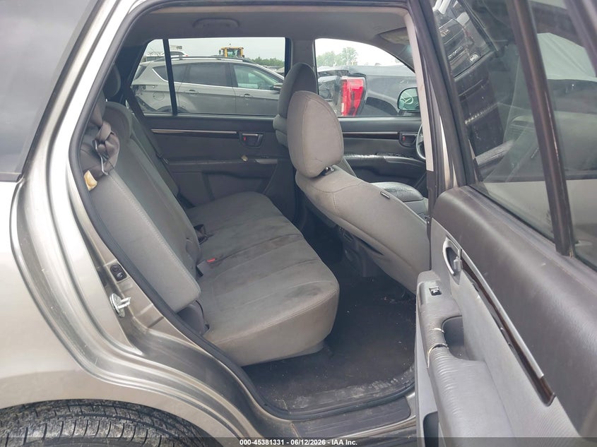 2011 Hyundai Santa fe VIN 5XYZG3AB4BG058355 IAAI salvage auction — NORMAL WEAR, Original (Ohio), sold $650 on 2026-07-22 (photo 8)