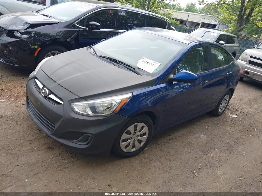 2015 Hyundai Accent VIN KMHCT4AE9FU796489 IAAI salvage auction — NORMAL WEAR, Clear (Virginia), sold $750 on 2026-07-11 (photo 2)