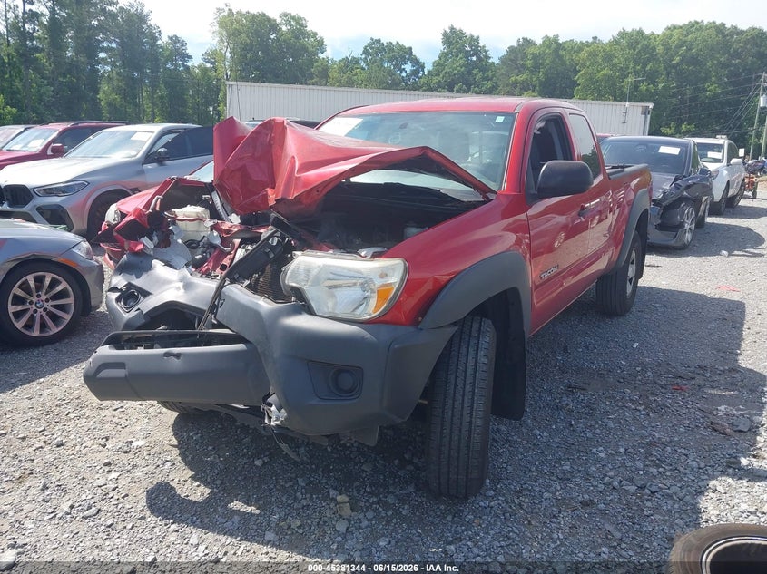 2015 Toyota Tacoma VIN 5TFUX4EN4FX033334 IAAI salvage auction — FRONT END, Salvage (Georgia), sold $5,600 on 2026-07-14 (photo 2)