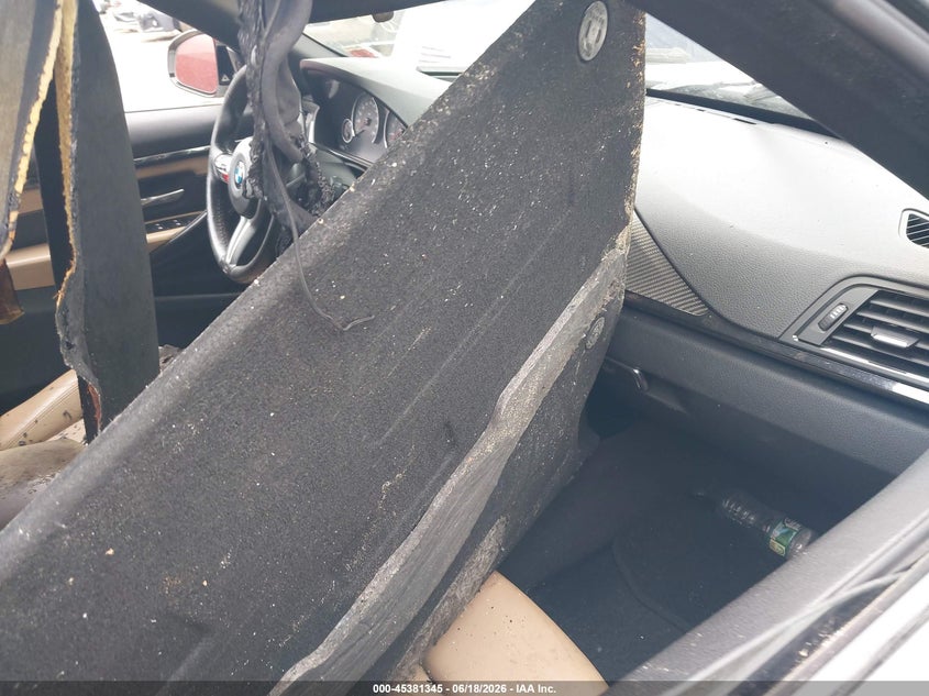 2015 BMW M4 VIN WBS3U9C52FP968218 IAAI salvage auction — EXTERIOR BURN, Salvage Title, sold $11,325 on 2026-08-04 (photo 5)
