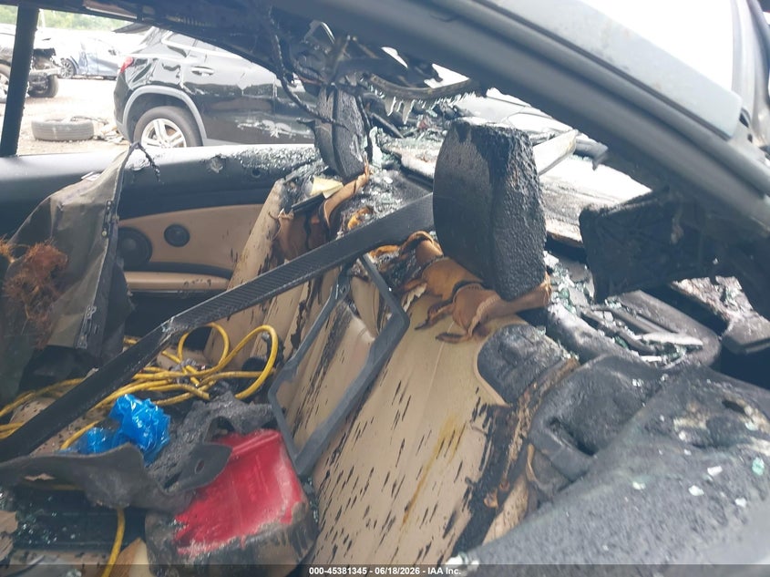 2015 BMW M4 VIN WBS3U9C52FP968218 IAAI salvage auction — EXTERIOR BURN, Salvage Title, sold $11,325 on 2026-08-04 (photo 8)