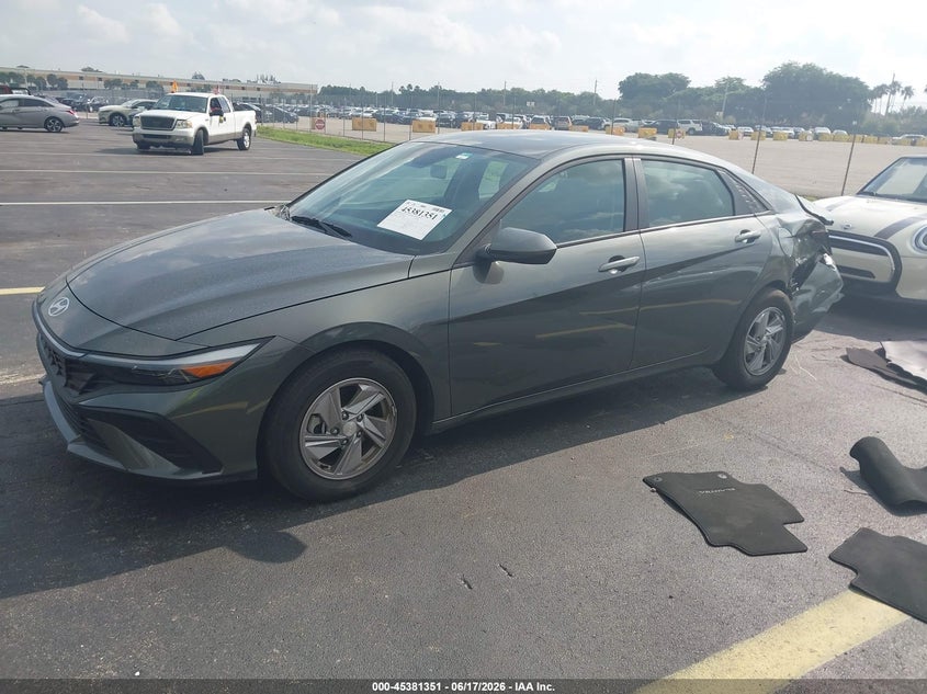 2026 Hyundai Elantra VIN KMHLL4DG5TU130447 IAAI salvage auction — REAR END, Rebuildable (Florida), sold $5,800 on 2026-07-30 (photo 2)