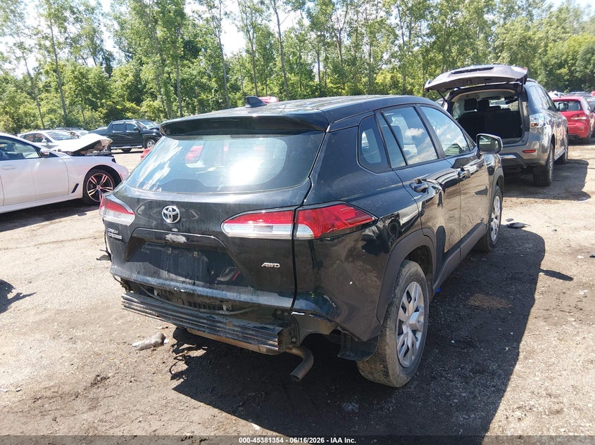 2022 Toyota Corolla cross VIN 7MUAAABG6NV004663 IAAI salvage auction — REAR END, Salvage (Ohio), sold $4,650 on 2026-07-31 (photo 4)