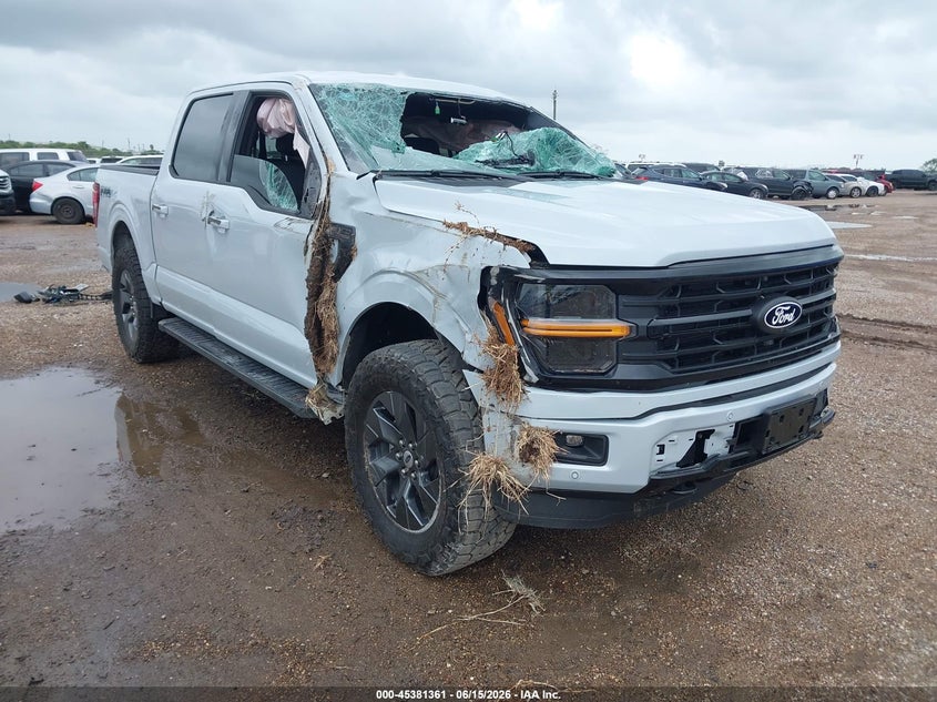 2025 Ford F-150 VIN 1FTFW3L8XSKF05983 IAAI salvage auction — ROLLOVER, Salvage (Texas), sold $11,300 on 2026-07-28 (photo 1)