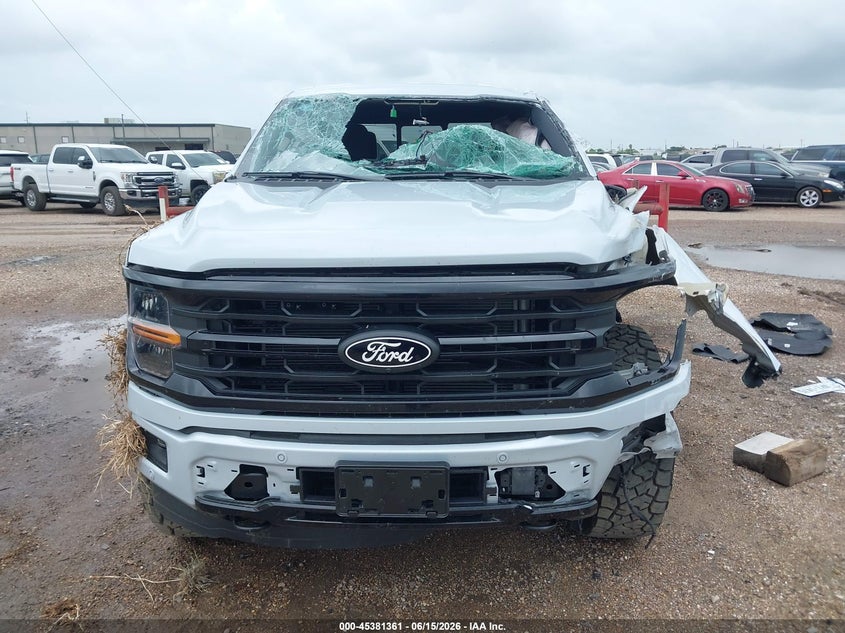 2025 Ford F-150 VIN 1FTFW3L8XSKF05983 IAAI salvage auction — ROLLOVER, Salvage (Texas), sold $11,300 on 2026-07-28 (photo 6)
