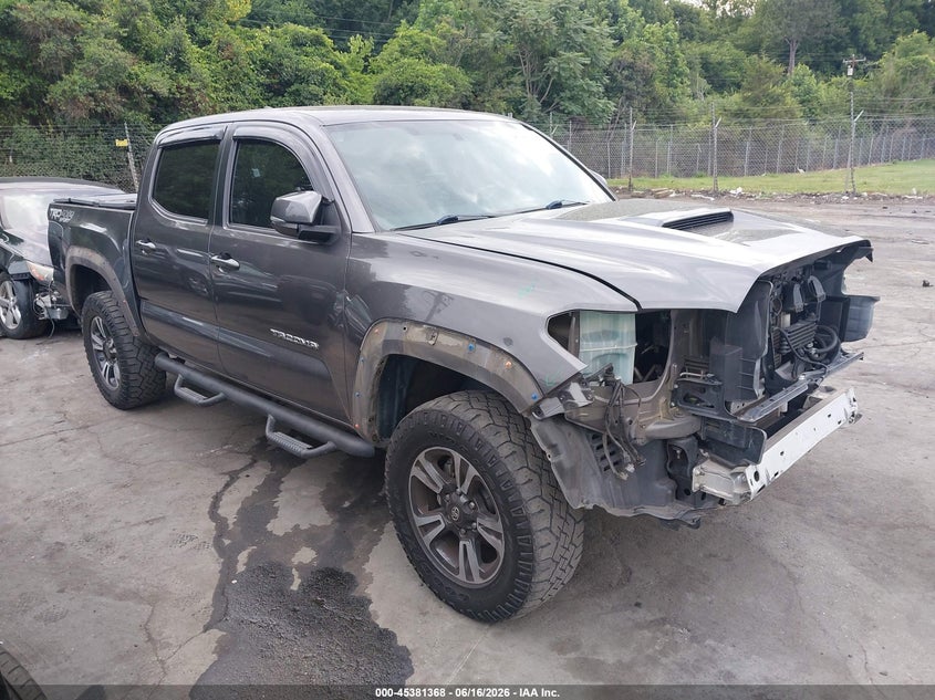 2016 Toyota Tacoma VIN 5TFCZ5AN5GX028727 IAAI salvage auction — FRONT END, Salvage (North Carolina), sold $13,025 on 2026-07-09 (photo 1)