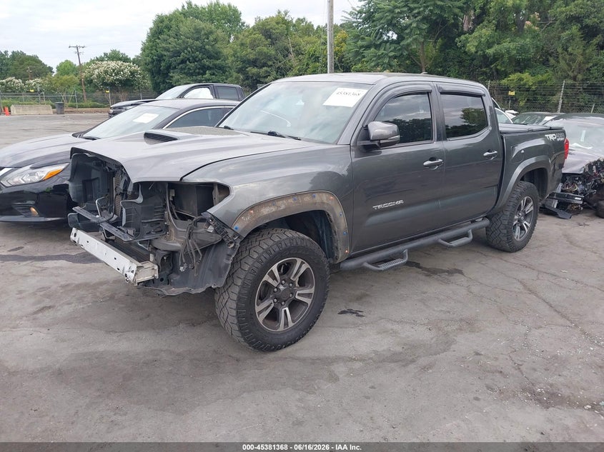 2016 Toyota Tacoma VIN 5TFCZ5AN5GX028727 IAAI salvage auction — FRONT END, Salvage (North Carolina), sold $13,025 on 2026-07-09 (photo 2)
