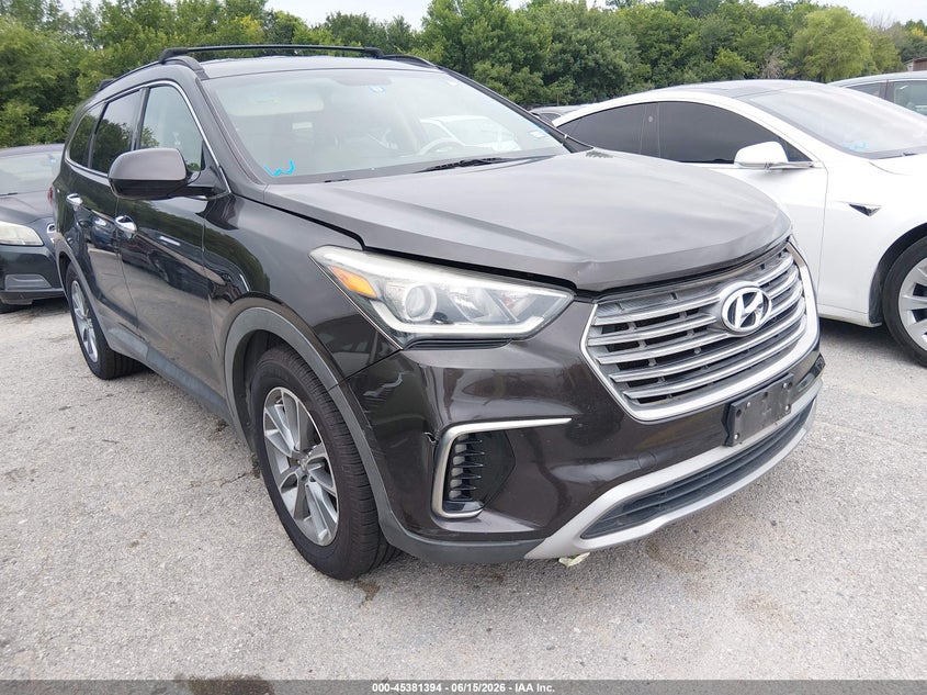 2017 Hyundai Santa fe VIN KM8SM4HF0HU167536 IAAI salvage auction — NORMAL WEAR, Clear (Montana), sold $1,550 on 2026-07-20 (photo 1)