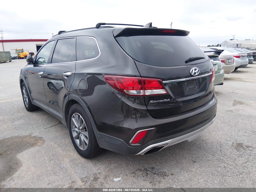 2017 Hyundai Santa fe VIN KM8SM4HF0HU167536 IAAI salvage auction — NORMAL WEAR, Clear (Montana), sold $1,550 on 2026-07-20 (photo 3)