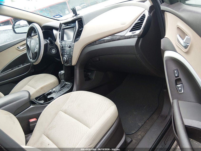 2017 Hyundai Santa fe VIN KM8SM4HF0HU167536 IAAI salvage auction — NORMAL WEAR, Clear (Montana), sold $1,550 on 2026-07-20 (photo 5)