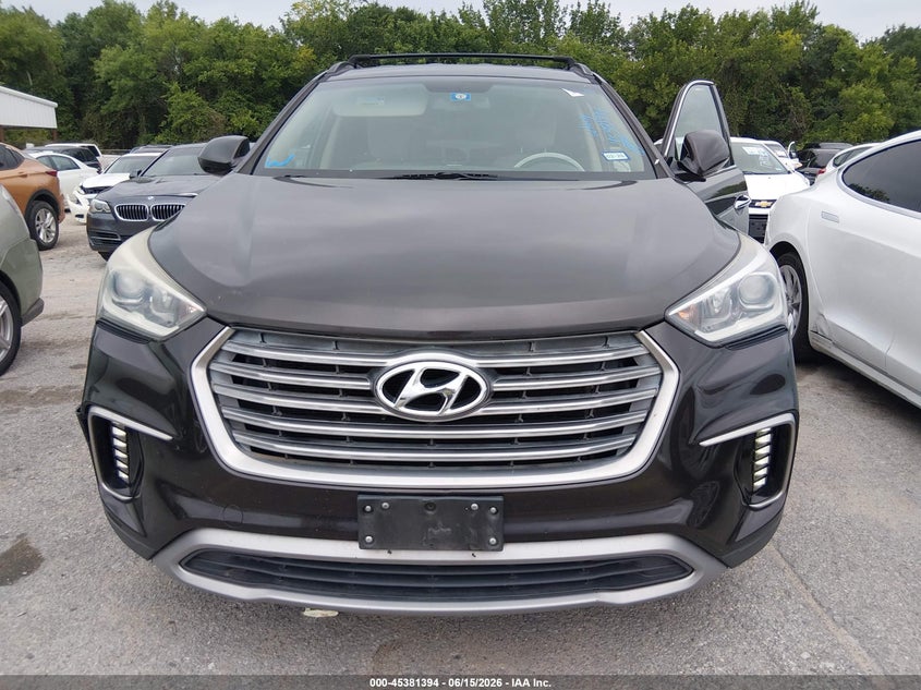 2017 Hyundai Santa fe VIN KM8SM4HF0HU167536 IAAI salvage auction — NORMAL WEAR, Clear (Montana), sold $1,550 on 2026-07-20 (photo 6)